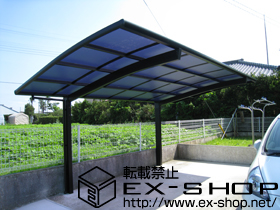 のカーポート カーブポートシグマIII  積雪〜20cm対応 施工例