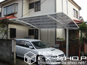 のカーポート カーブポートシグマIII 積雪〜20cm対応 施工例
