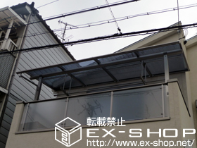 のバルコニー・ベランダ屋根 ヴェクター R型 単体 屋根タイプ 積雪〜20cm対応 施工例