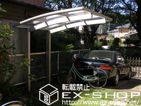 のサイクルポート・駐輪場 レイナポートミニ 積雪〜20cm対応 施工例