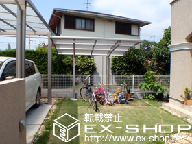 のサイクルポート・駐輪場 レイナポート ミニ 積雪〜20cm対応 施工例