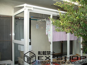 のテラス囲い・サンルーム ほせるんですＩＩ Ｆ型 床納まり 積雪〜20cm対応 施工例