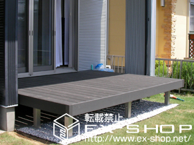 のウッドデッキ リウッドデッキII ワイド 施工例