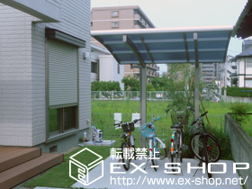 のサイクルポート・駐輪場 レイナポート ミニ 積雪〜20cm対応 施工例