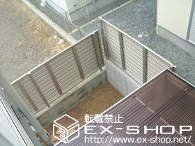 のフェンス・柵 ハイグリッドフェンス N8型 施工例