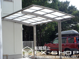 のカーポート カーブポートシグマ? 積雪〜20cm対応 施工例