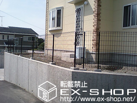 のフェンス・柵 FCS-61型フェンス 施工例