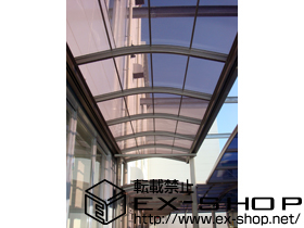 のテラス屋根 ファインロード 間口17タイプ 積雪〜20cm対応 施工例