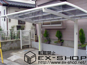 のカーポート カーブポートシグマ? 積雪〜20cm対応 施工例