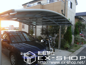 のカーポート プレシオスポート ワイド 積雪〜20cm対応 施工例