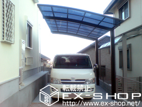 のカーポート カーブポートシグマ? 積雪〜20cm対応 施工例