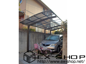 のカーポート カーブポートシグマIII  延長 積雪〜20cm対応 施工例