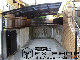 のカーポート プレシオスポート 積雪〜20cm対応 施工例