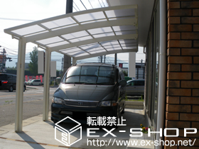 のカーポート カーブポートシグマIII 延長 積雪〜20cm対応 施工例