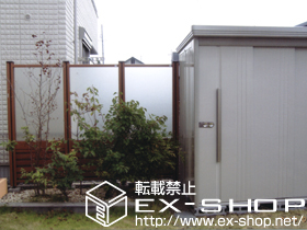 のフェンス・柵 ステイウッドフェンスM8型 施工例