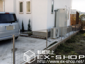 のフェンス・柵 FCS-61型フェンス 施工例