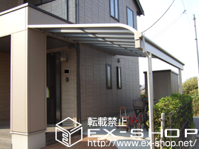 のテラス屋根 ヴェクターテラス R型 テラスタイプ 単体 積雪〜20cm対応 施工例