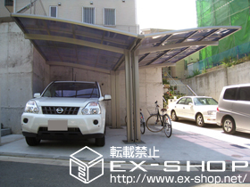 のカーポート カーブポートシグマIII Y合掌 積雪〜20cm対応 施工例