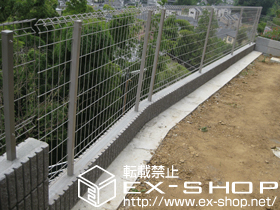 のフェンス・柵 FCS-61型フェンス 施工例