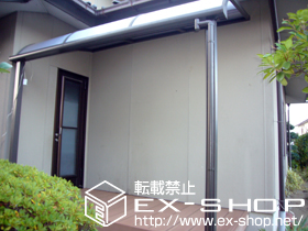 のテラス屋根 ライザーテラスII R型 単体 テラスタイプ 積雪〜20cm対応 施工例