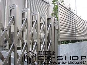 のフェンス・柵 プリレオR9型フェンス［フリーポールタイプ］ 施工例