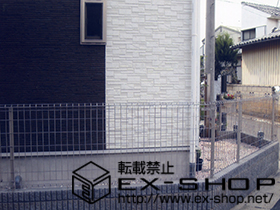 のフェンス・柵 FCS-61型フェンス 施工例