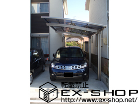 のカーポート カーブポートシグマ? 積雪〜20cm対応 施工例