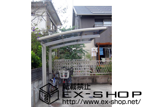 のサイクルポート・駐輪場 レイナポート ミニ 積雪〜20cm対応 施工例