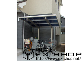 のサイクルポート・駐輪場 レイナポートミニ 積雪〜20cm対応 施工例