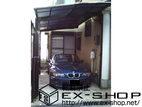 のカーポート カーブポートシグマIII 積雪〜20cm対応 施工例