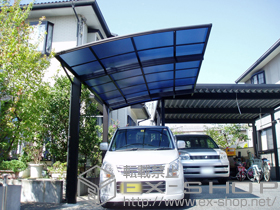 のカーポート プレシオスポート 積雪〜20ｃｍ対応 施工例