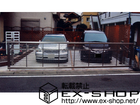 のカーゲート ワイドオーバードアR1型 電動式 施工例