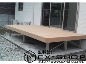 のウッドデッキ リウッドデッキII 施工例