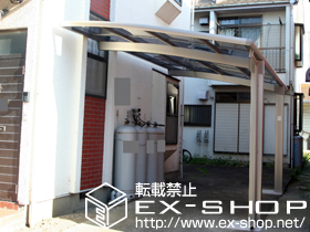 のカーポート カーブポートシグマ? 積雪〜20cm対応 施工例