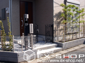 のフェンス・柵 マイアミフェンス8A型 施工例