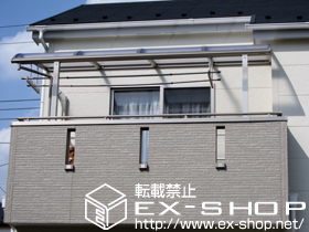 のバルコニー・ベランダ屋根 ヴェクターR型 屋根タイプ 単体 積雪〜20cm対応 施工例