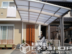 のカーポート カーブポートシグマIII 積雪〜20cm対応 施工例