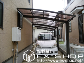 のカーポート カーブポートシグマIII 縦連棟　積雪〜20cm対応 施工例