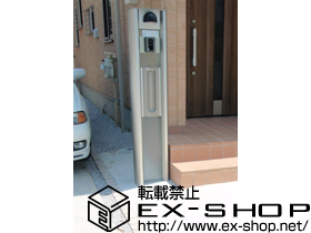 の機能門柱・ポスト 機能門柱3型 ＜独立仕様＞ 6NCセット 施工例