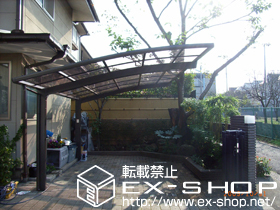 のカーポート カーブポートシグマIII 積雪〜20cm対応 施工例