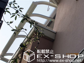 のバルコニー・ベランダ屋根 ヴェクターテラス R型 ルーフタイプ 単体 積雪〜20cm対応 施工例