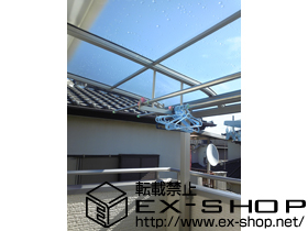 のバルコニー・ベランダ屋根 ヴェクター R型 屋根タイプ 単体 積雪〜20cm対応 施工例