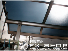 のバルコニー・ベランダ屋根 ヴェクターテラス R型 屋根タイプ 単体 積雪〜20cm対応 施工例