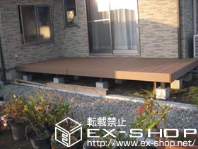 のウッドデッキ リコステージII 施工例