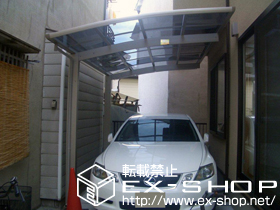 のウッドデッキ プレシオスポート 積雪〜30cm対応 施工例