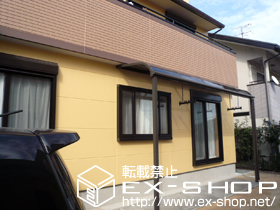 のテラス屋根 ライザーテラスII R型 単体 テラスタイプ 積雪〜20cm対応＋吊下げ式物干し 標準 2本入 施工例