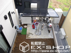 のサイクルポート・駐輪場 レイナポート ミニZ 積雪〜20cm対応 施工例