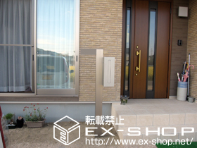 の機能門柱・ポスト アプローチポールアロット1型 施工例