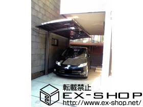 のサイクルポート・駐輪場 カーブポートシグマIIIミニ 積雪〜20cm対応 施工例