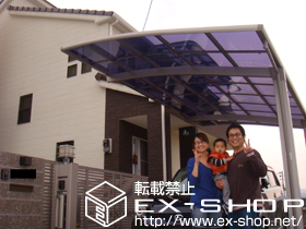 のカーポート カーブポートシグマIII 積雪〜20cm対応 施工例